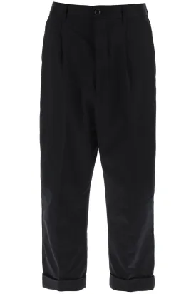 Ami Alexandre Matiussi Cotton Carrot Pants For Men