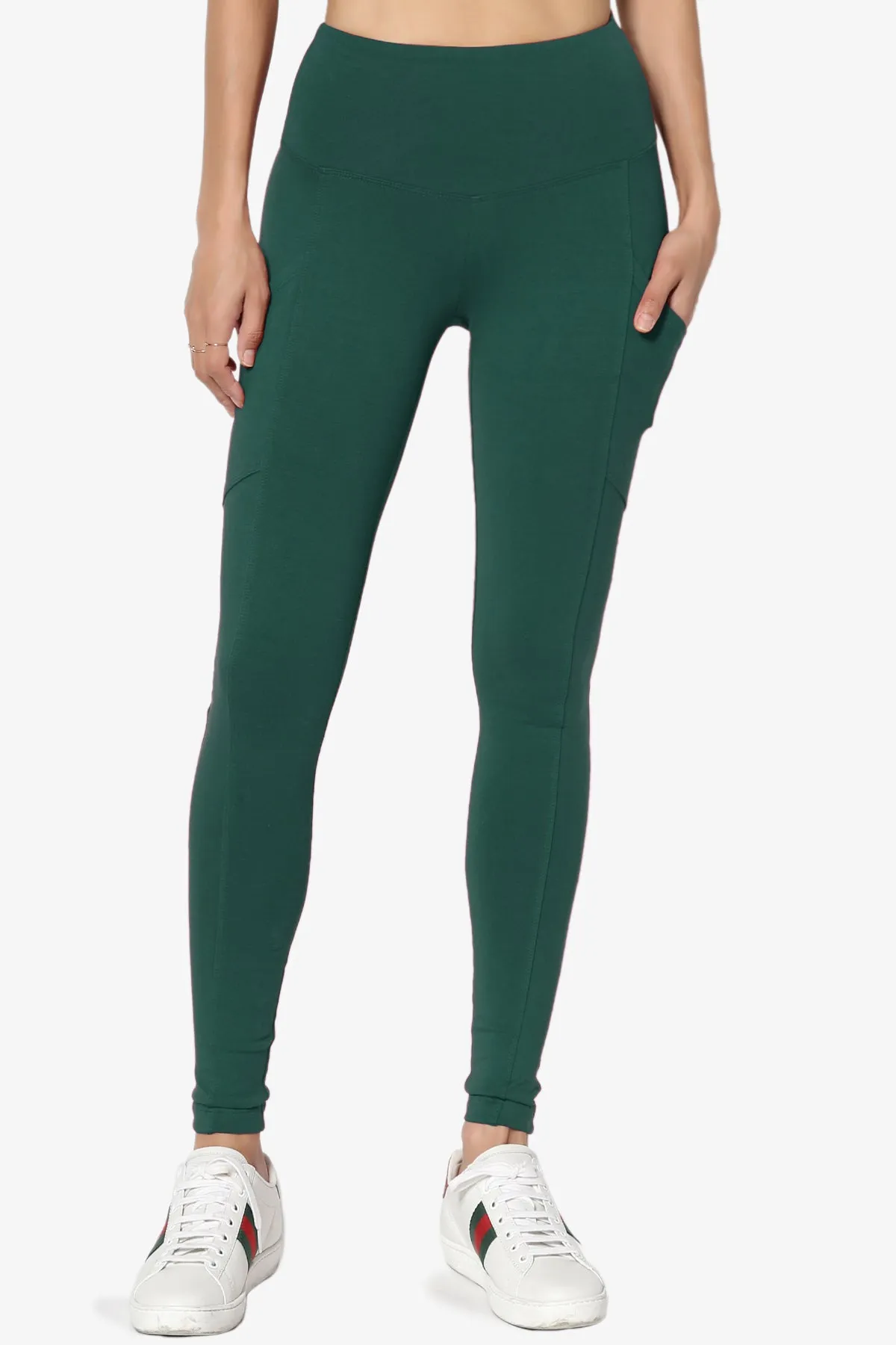 Ansley Luxe Cotton Leggings with Pockets PLUS