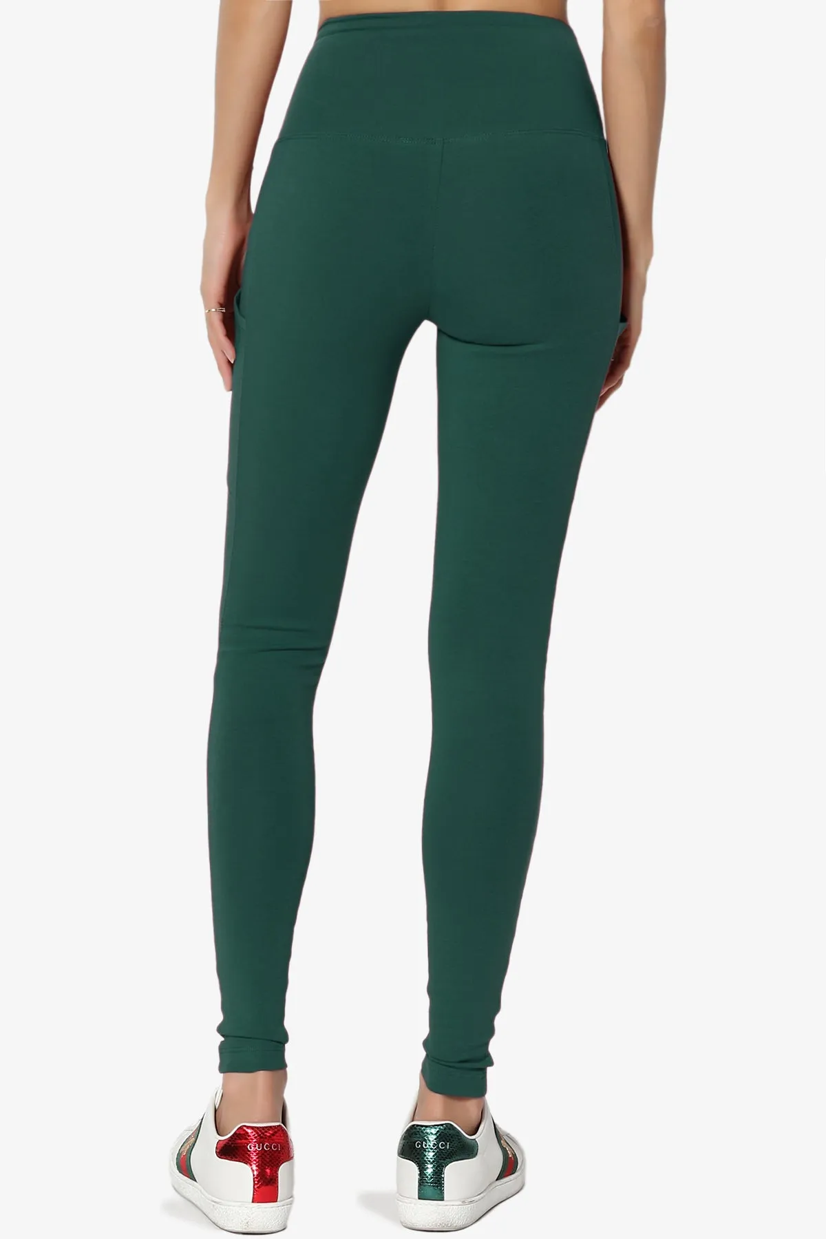 Ansley Luxe Cotton Leggings with Pockets PLUS