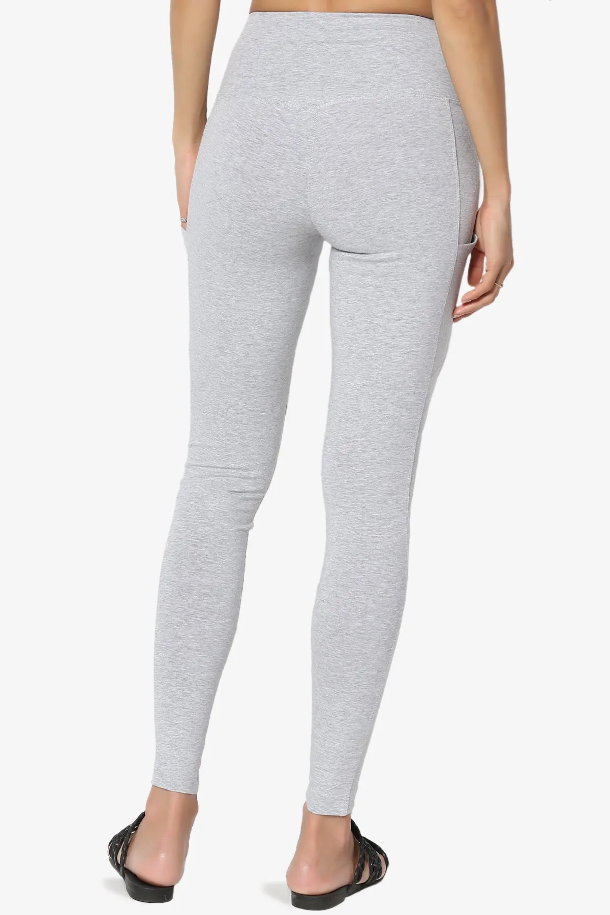 Ansley Luxe Cotton Leggings with Pockets PLUS