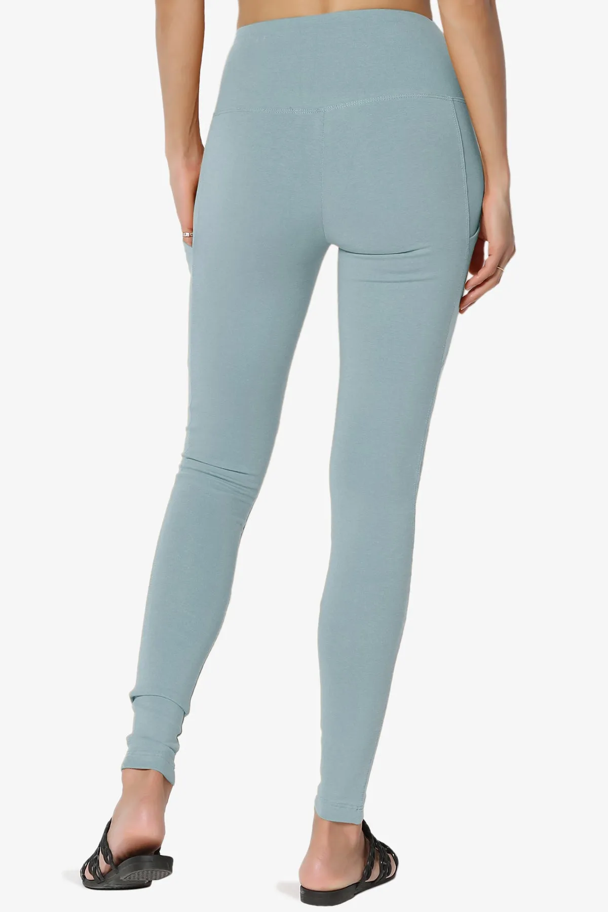 Ansley Luxe Cotton Leggings with Pockets PLUS