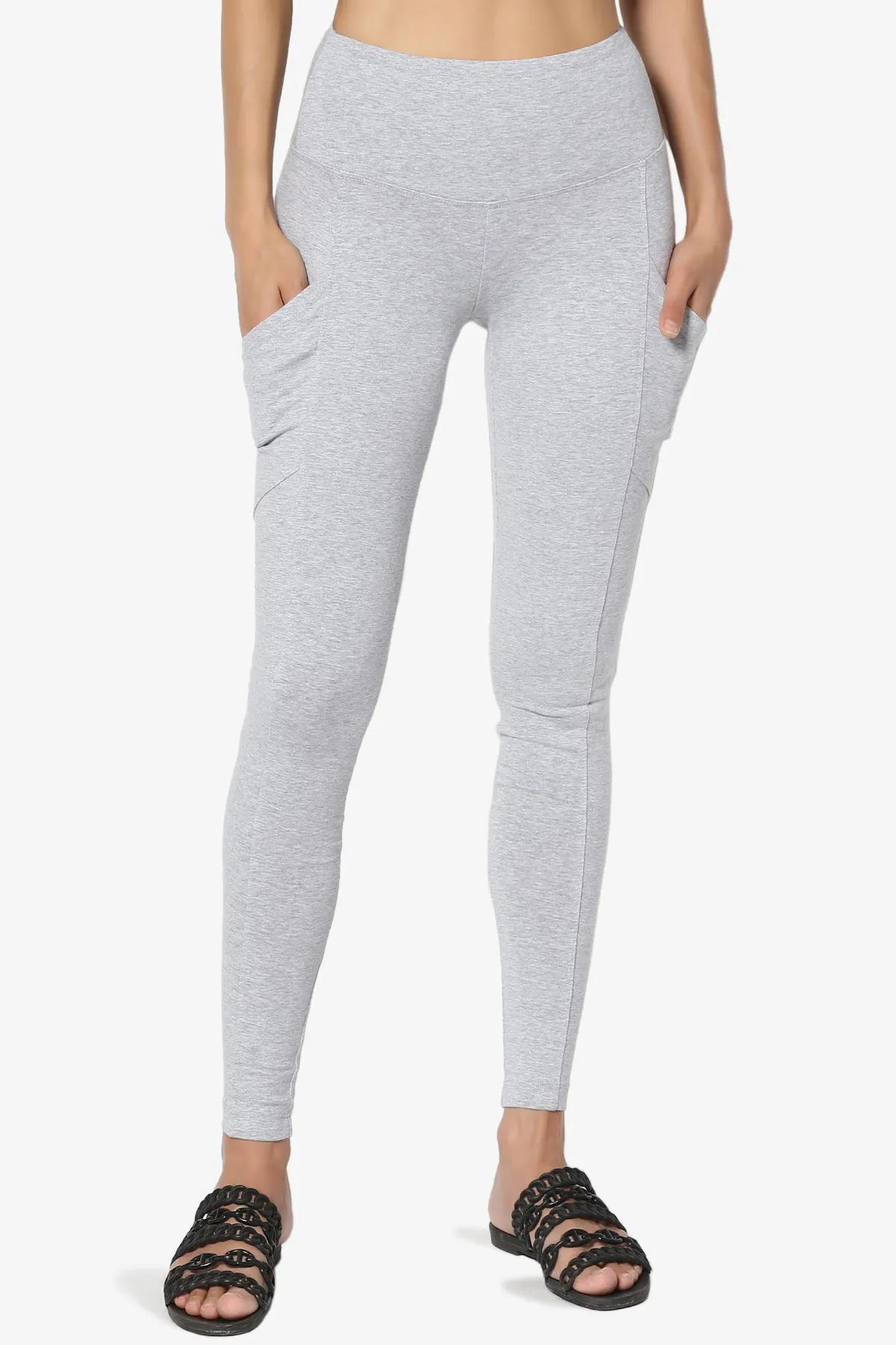 Ansley Luxe Cotton Leggings with Pockets PLUS