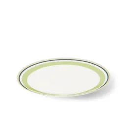 Capri - Espresso Saucer Spring Green/Dark Green 4.4in | 11.3cm