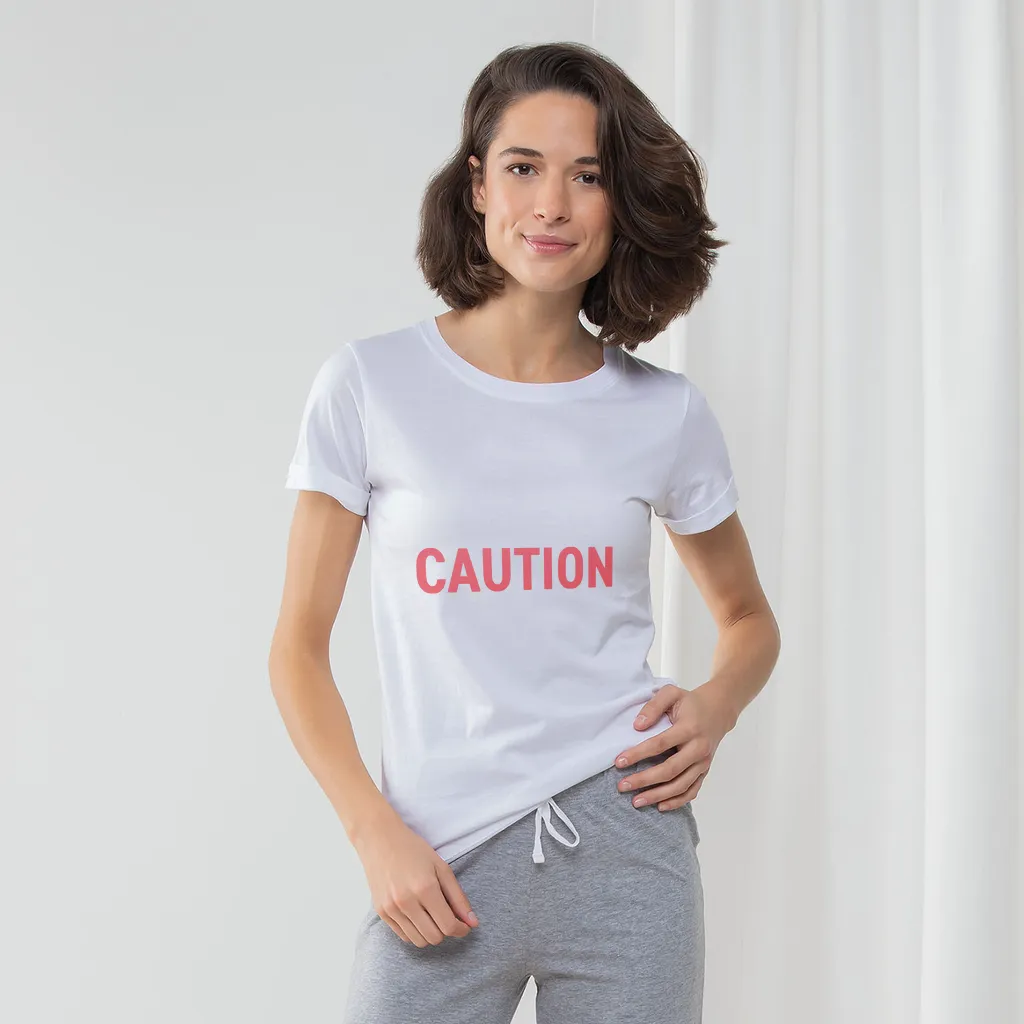 Caution Women's Long Pant Pyjama Set