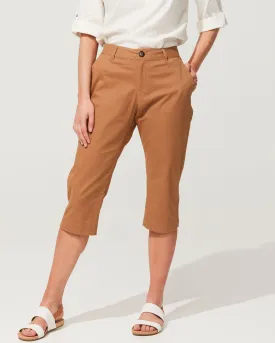 COTTON FINE TWIL CAPRI