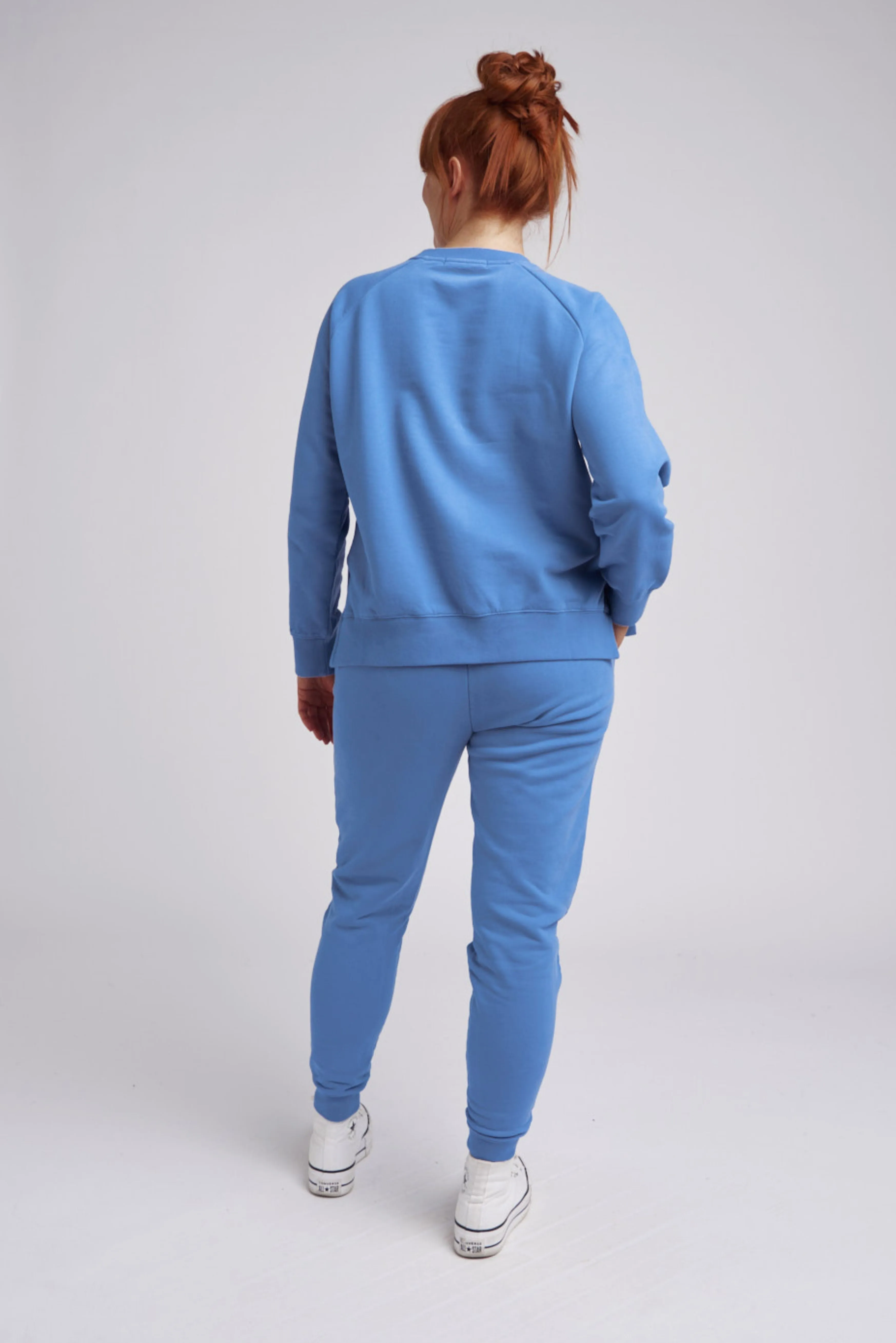 Cozy Track Pants Denim Blue