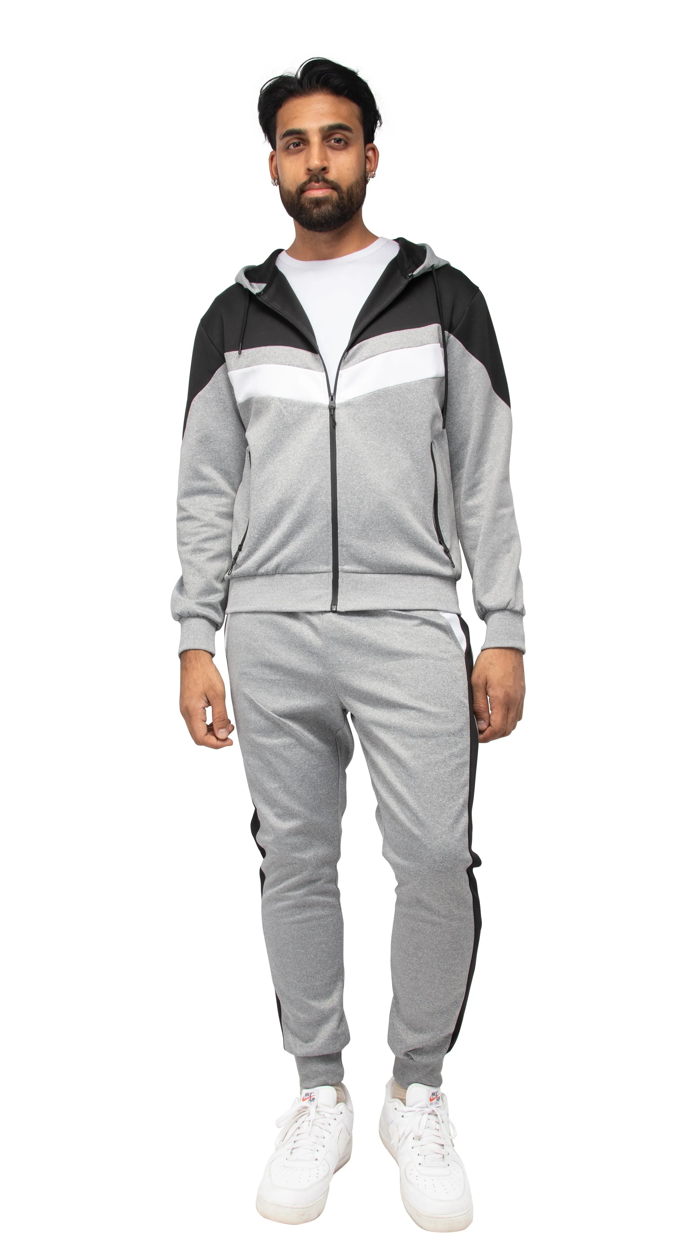 Cultura Men's Zip Up Hoodie Track Suit Sweatsuit