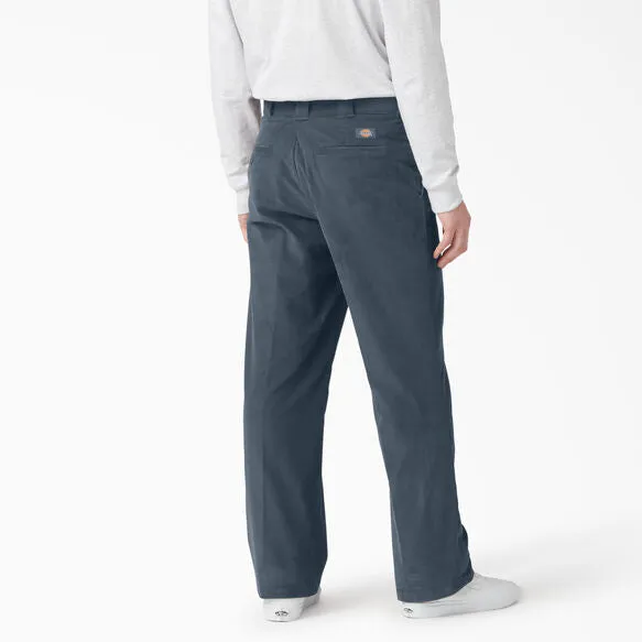 Dickies Flat Front Corduroy Pants AirForce Blue