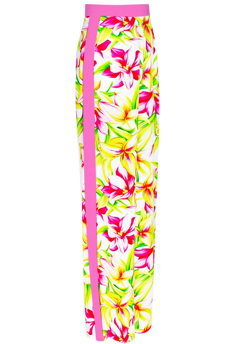 Euphoria - Floral Love Pants (Neon Pink)