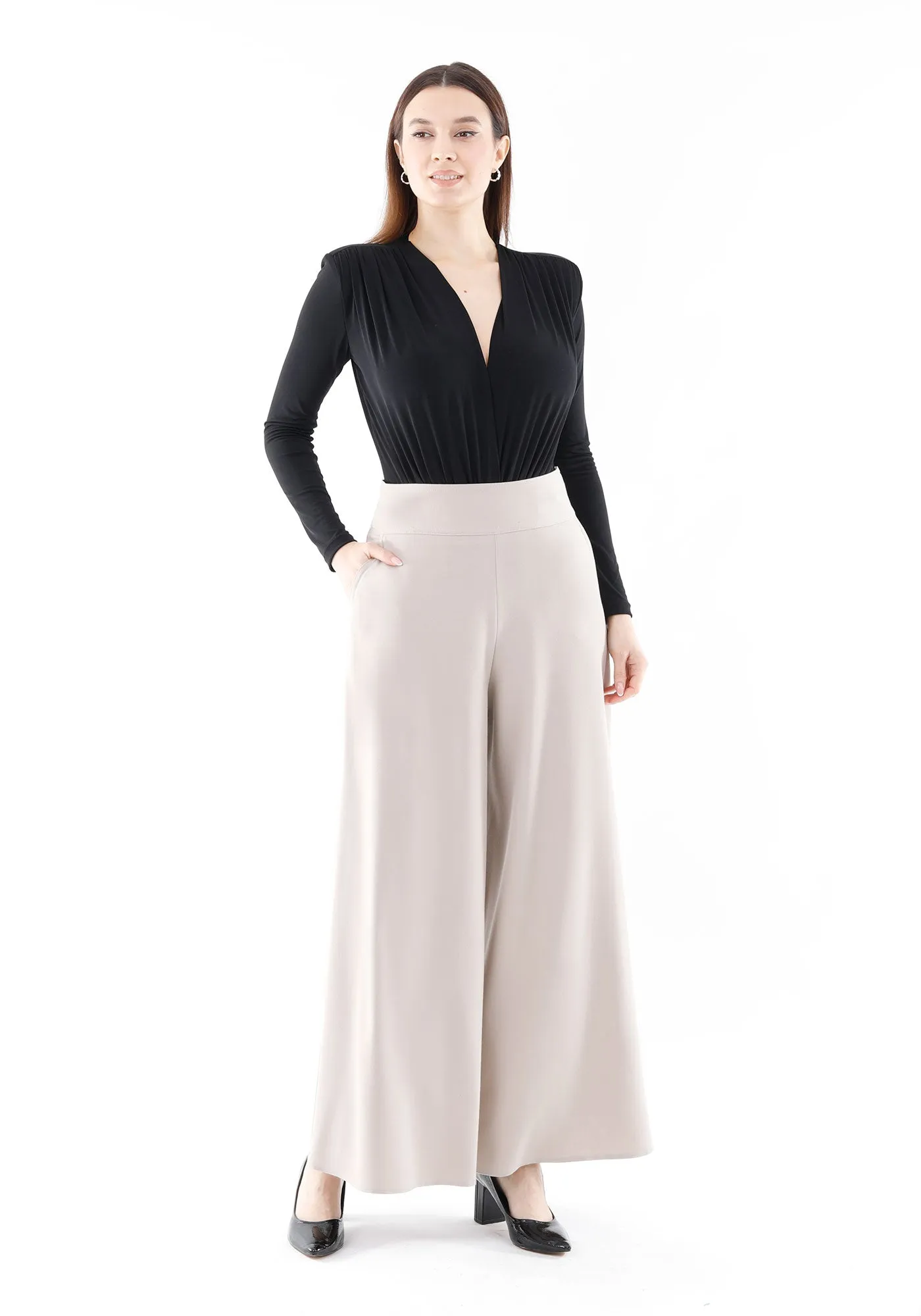 G-Line High Waisted Palazzo Pants