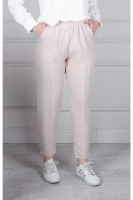 Invee 6315 Carrot Pants Light Beige