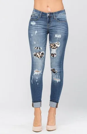 JB112 - LEOPARD JEANS