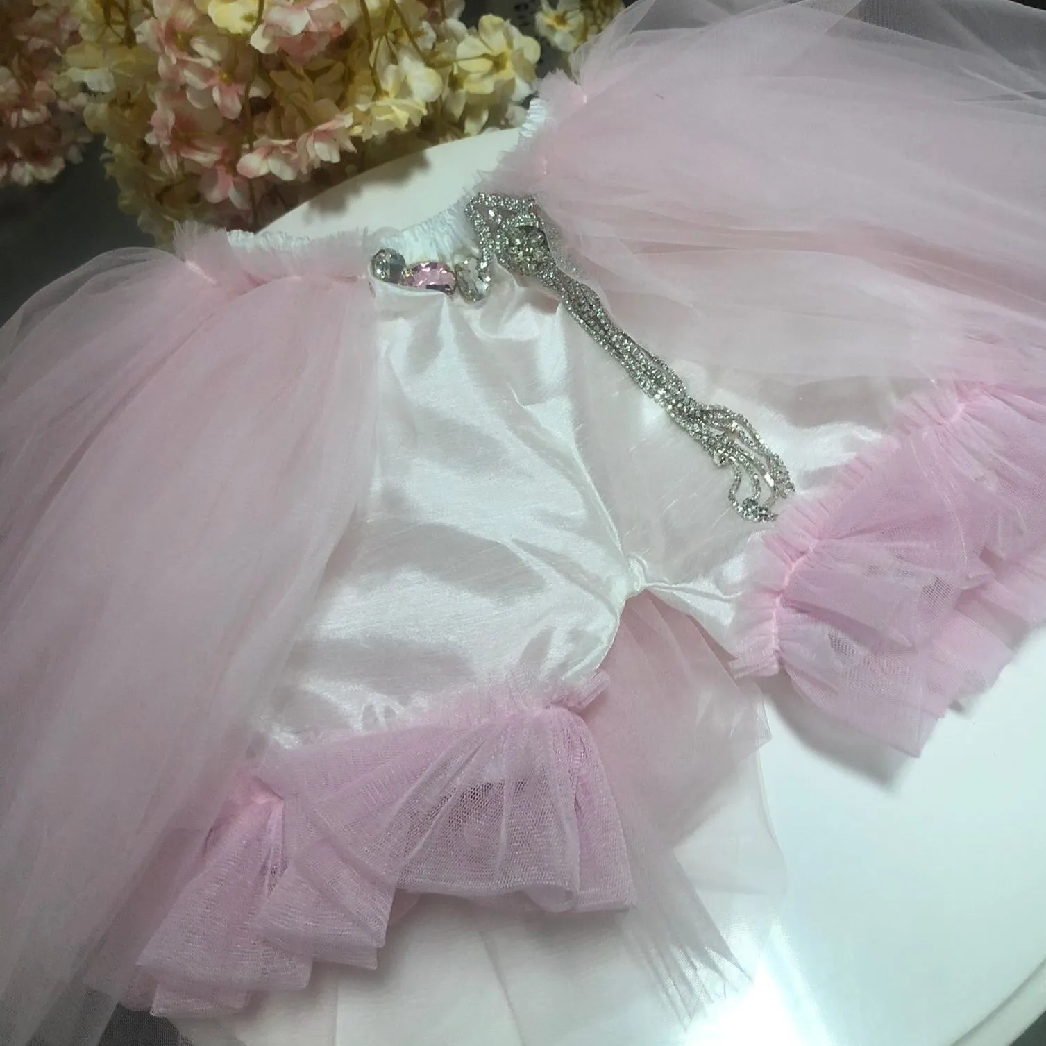 Jersey Pink Tutu Pant Set