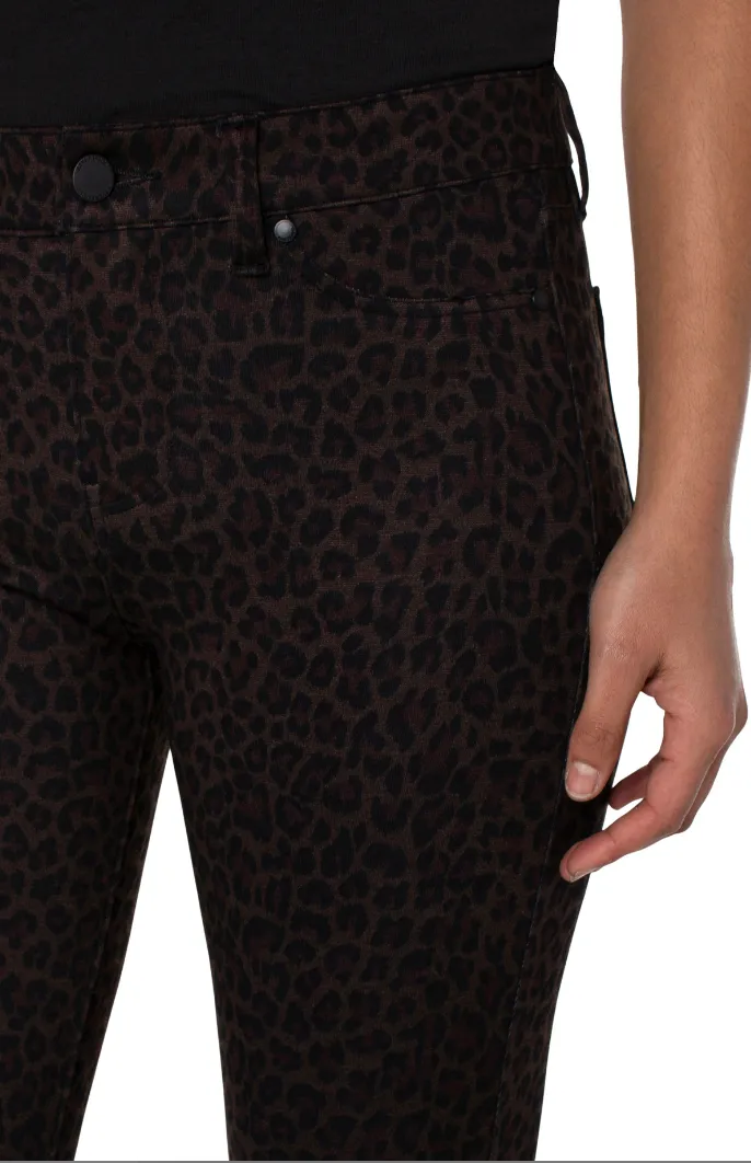 Liverpool Madonna Skinny 29" - Brown Black Cheetah