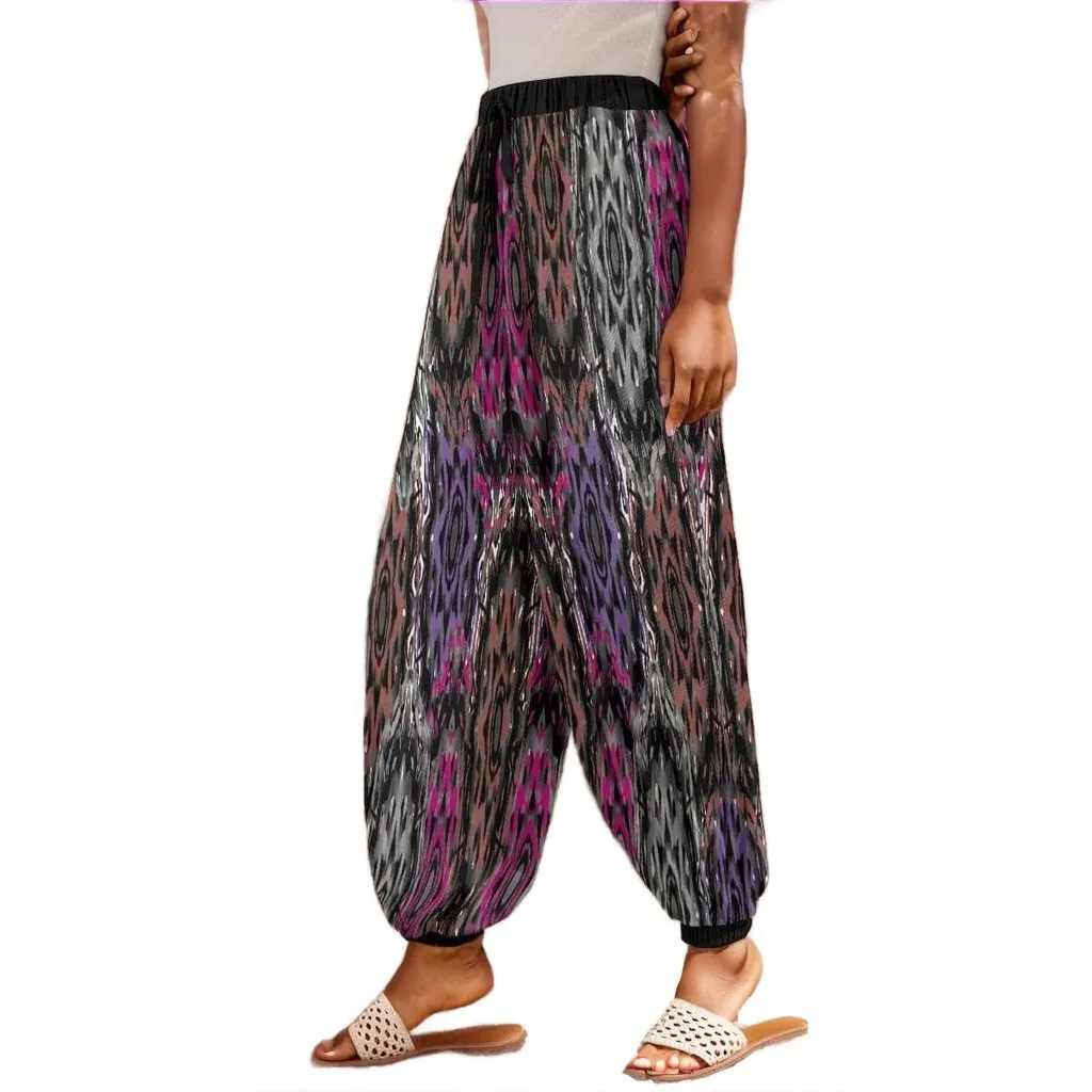 Mandala Graffiti Womens Carrot Pants