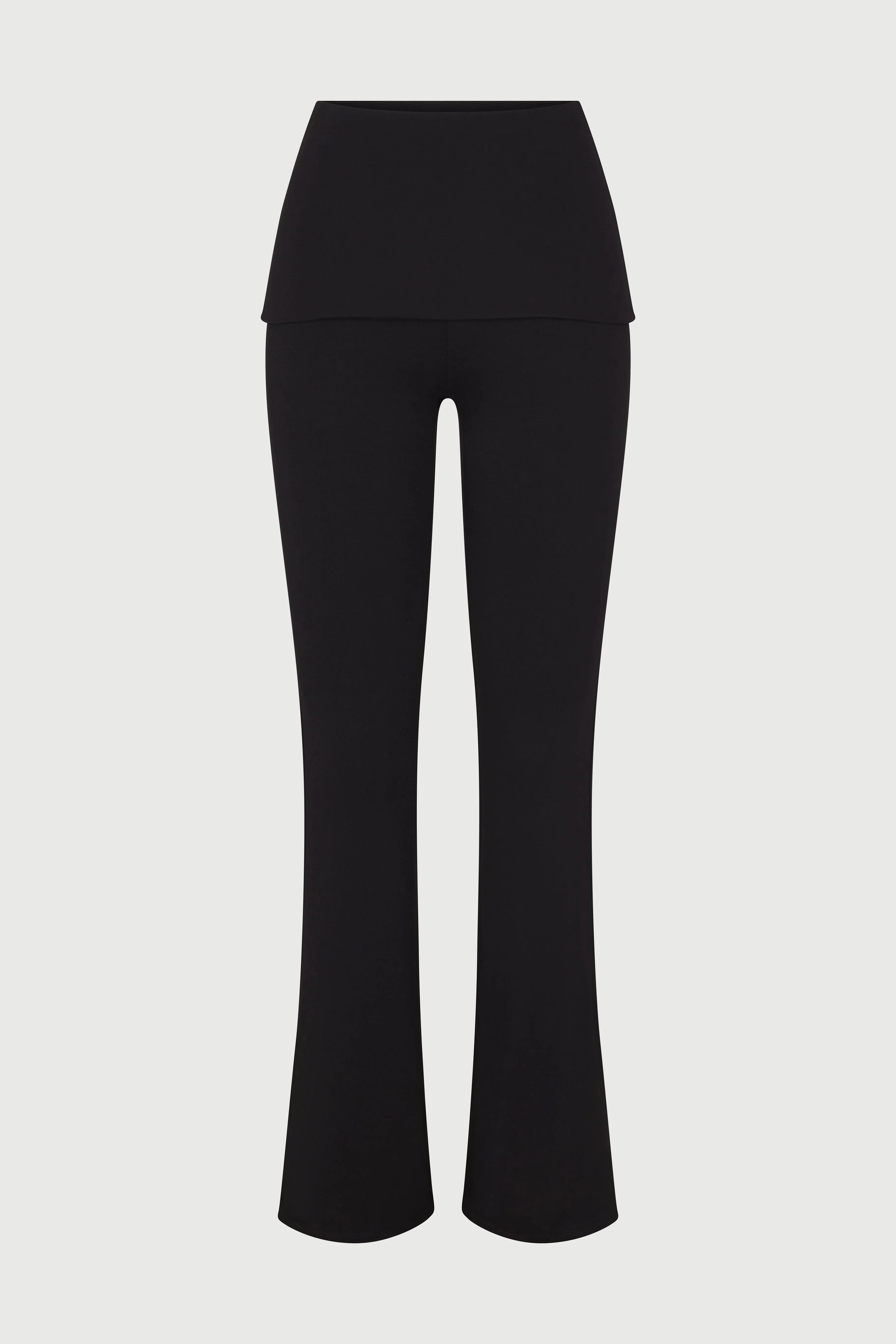 Modal Foldover Bootcut Pant