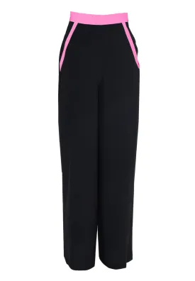 Monochrome - Black Pants (Neon Pink)