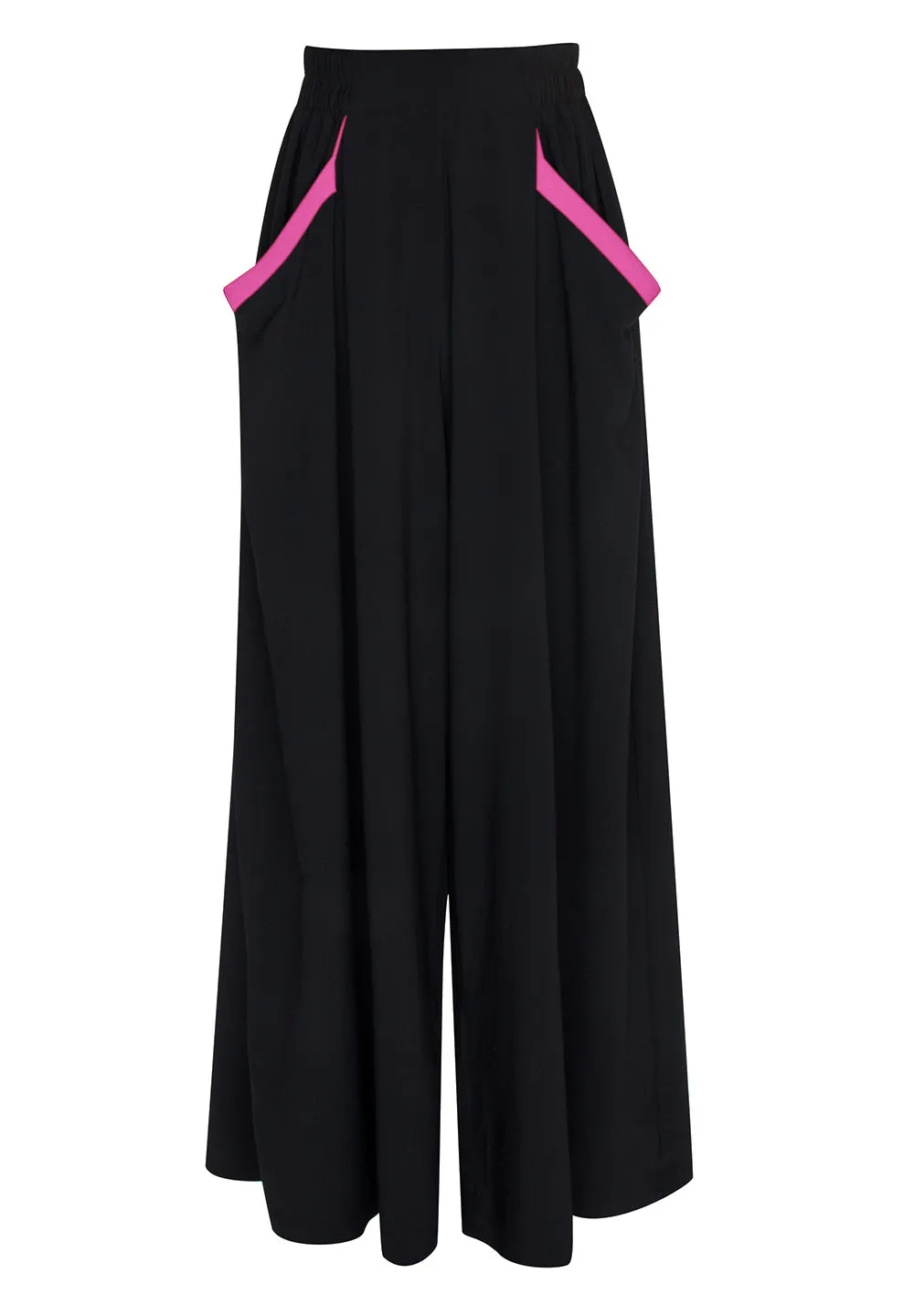 Monochrome - Black Pants (Neon Pink)