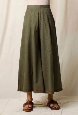 Peepal Cotton Slub Culottes