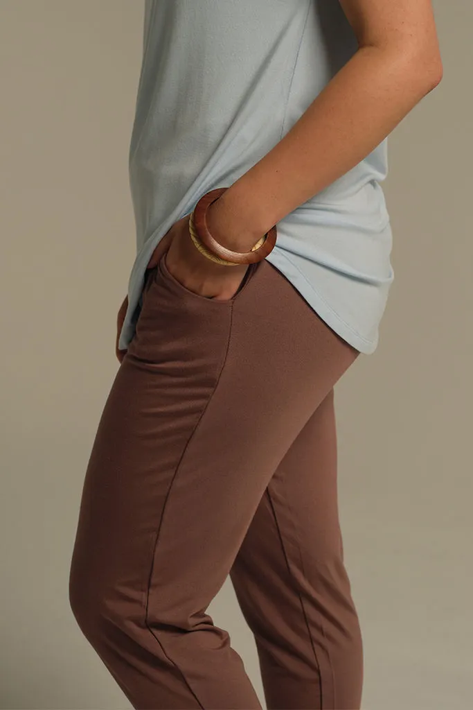 Peggy Bamboo Trouser - Mousse