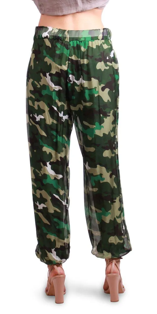 Petrella Camo Jogger Pant