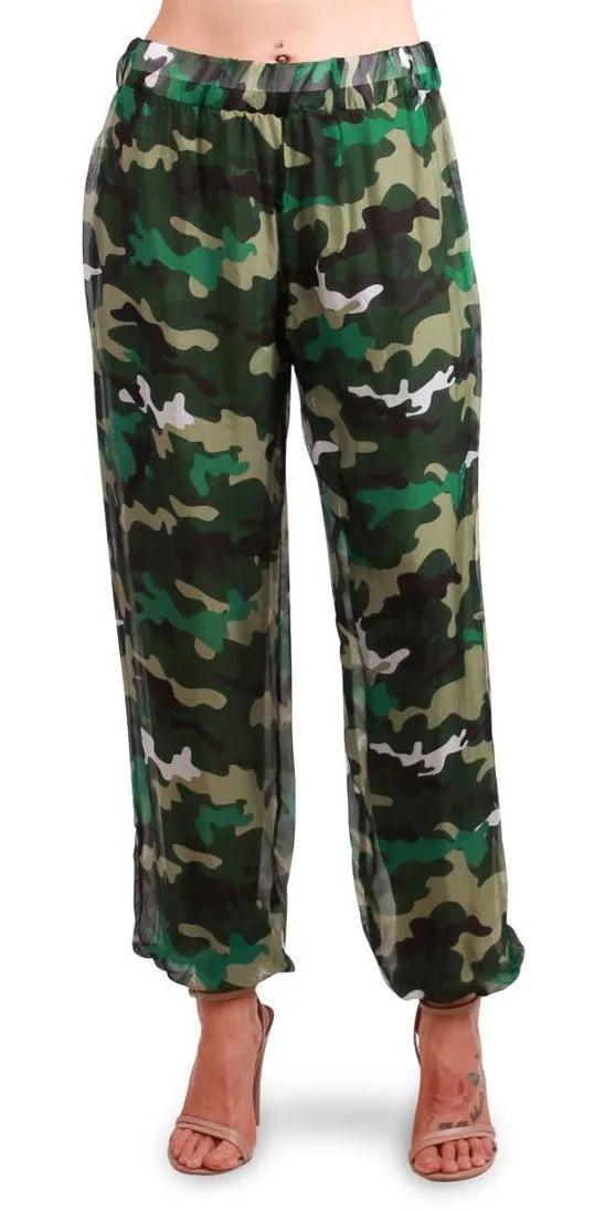 Petrella Camo Jogger Pant