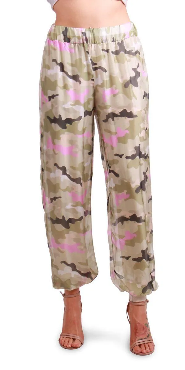 Petrella Camo Jogger Pant