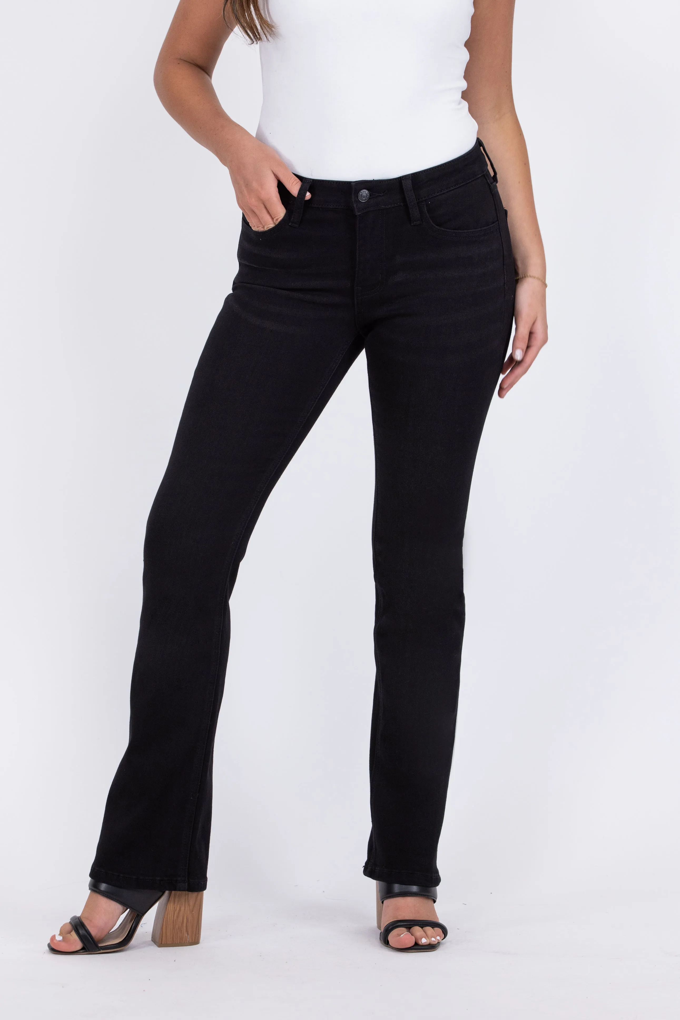 Phoenix Rising from Lovervet: Mid-Rise Bootcut Denim