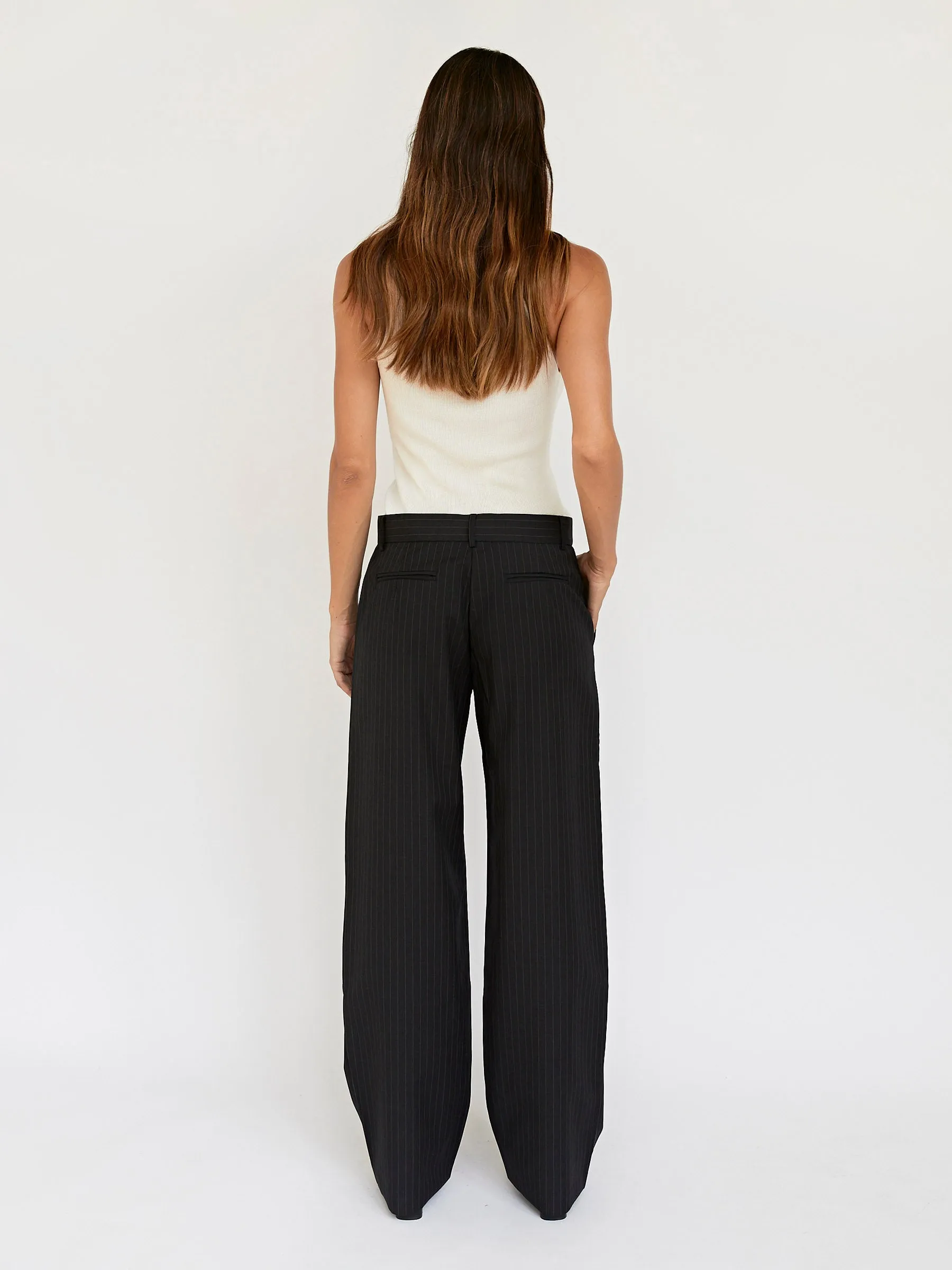 Pinstripe Tailored Trouser