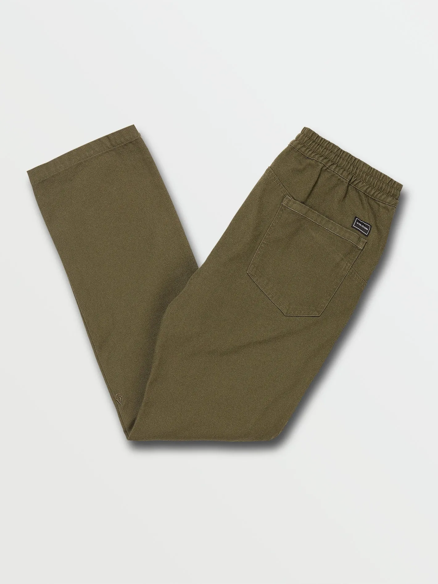 Rainer Elastic Waist Pants - Military