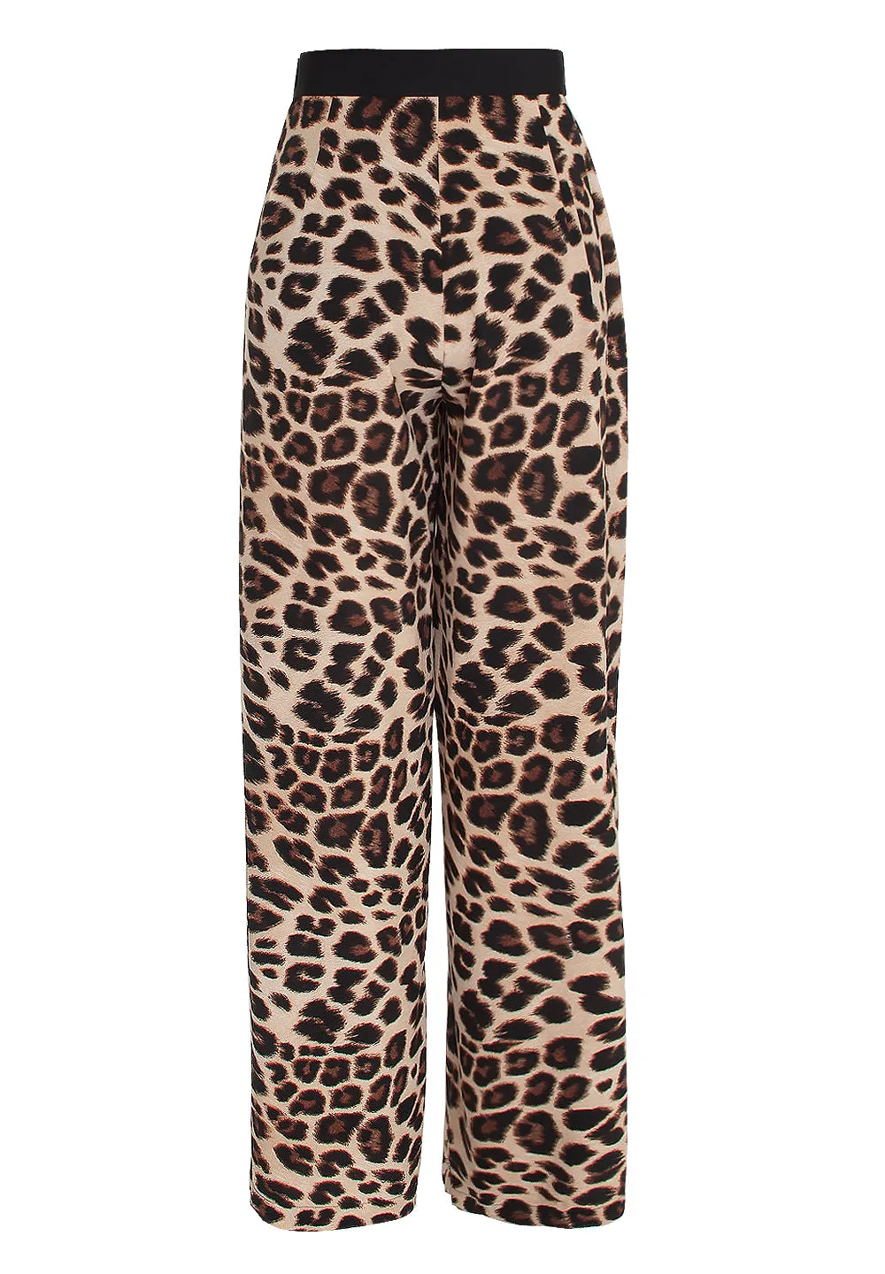 Safari - Brown Leopard Pants (Black)