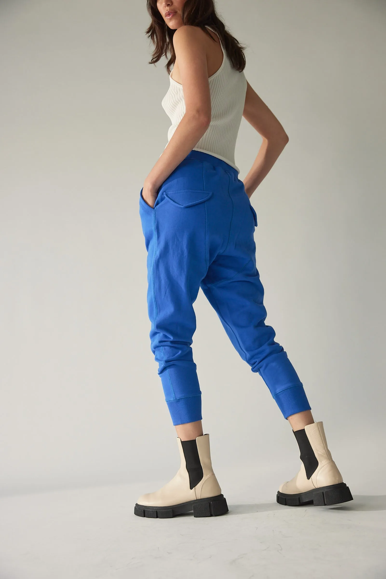 Shen Luxe Blue Sweat Pant