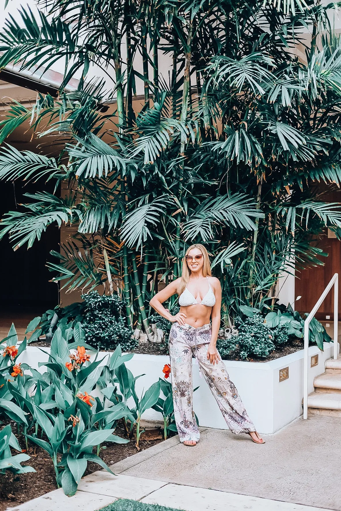 Taj Lilac Floral Pants