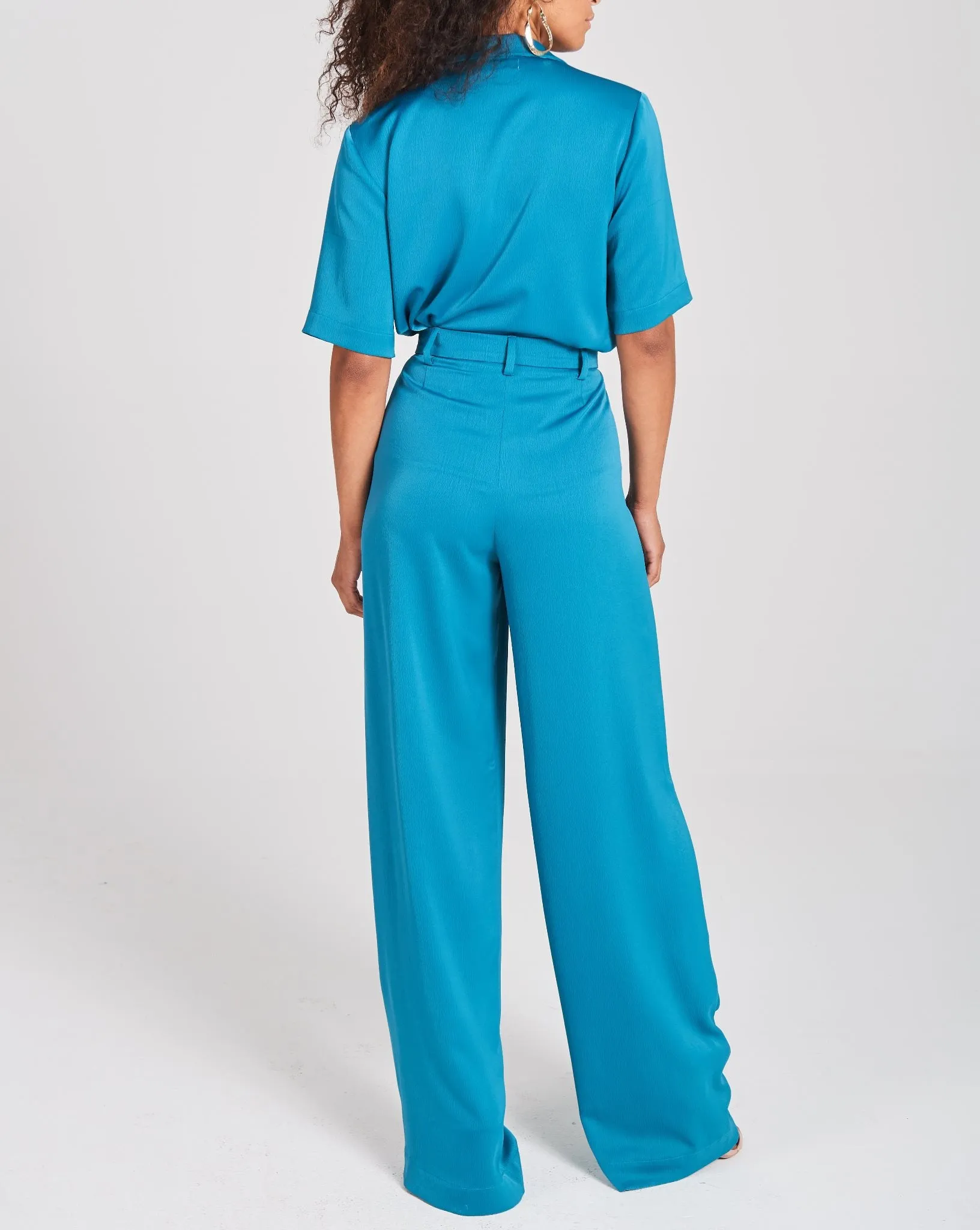 Teal Palazzo Pants