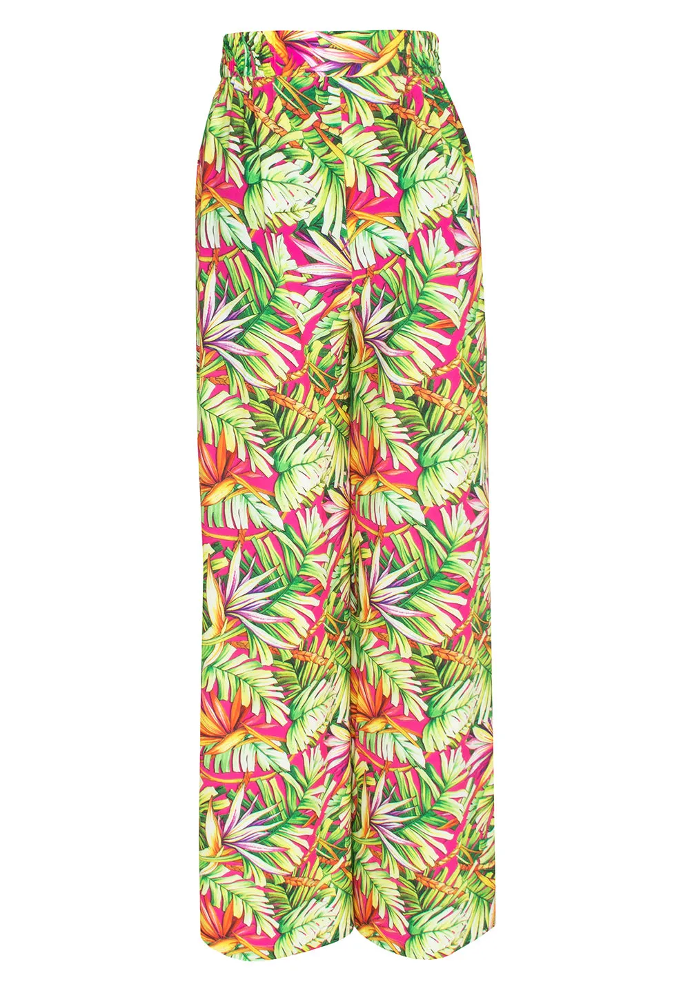 Tropics - Jungle Paradise Pants (Neon Pink)