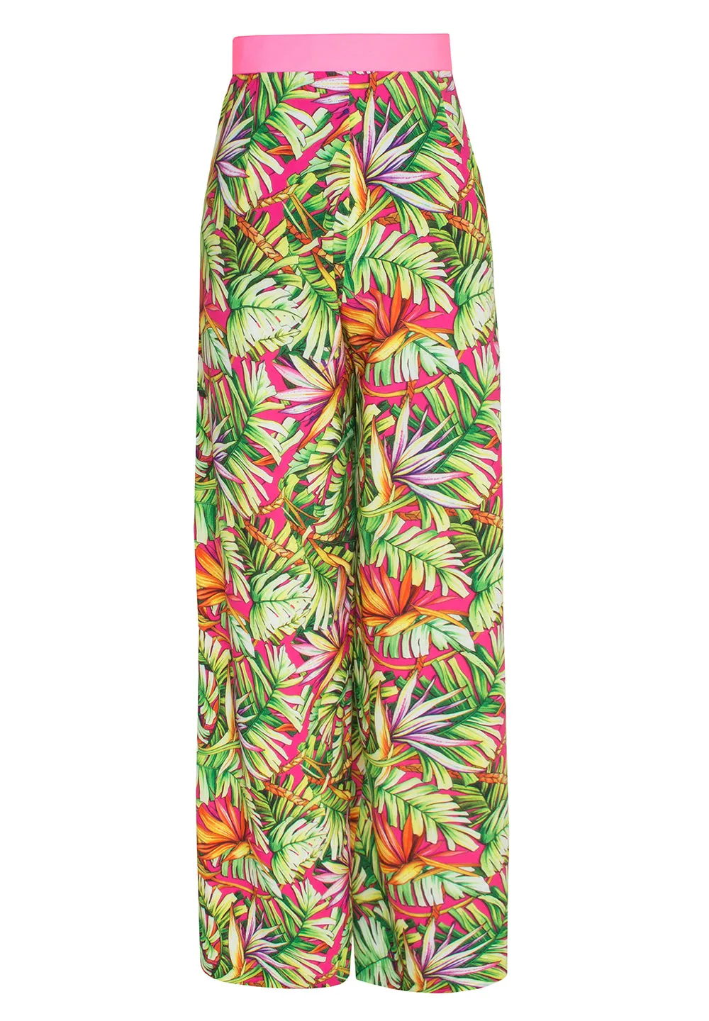 Tropics - Jungle Paradise Pants (Neon Pink)