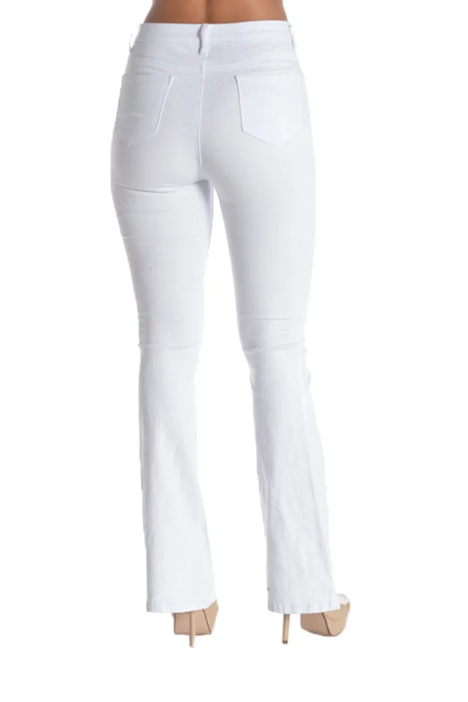 Women's Colored Bootcut Pants