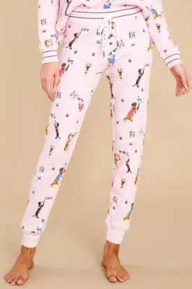 Woof Love Blush Jam Pants