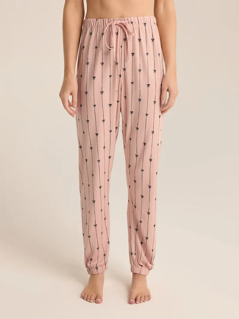 Z Supply Cozy Pinbows Set - Cashmere Pink